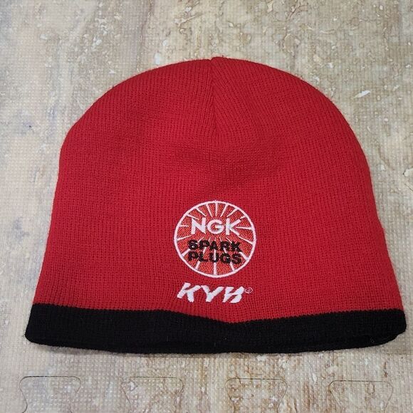 NGK SPARKPLUGS AUTOPARTS INT. MENS WINTER BEANIE OSFM - Picture 4 of 4